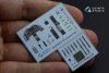 Quinta Studio QD48220 F-5A 3D-Printed & coloured Interior on decal paper (Kinetic) 1/48